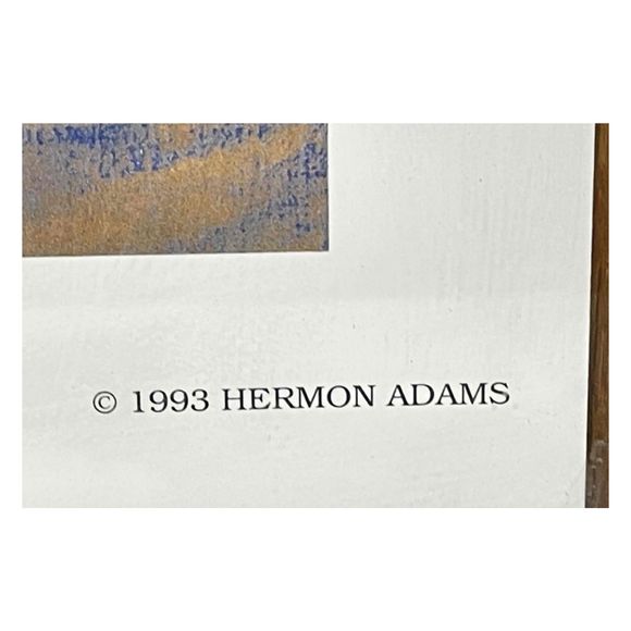 Hermon Adams "U.S. Marshal" Limited Edition Print Signed - Picture 5 of 8